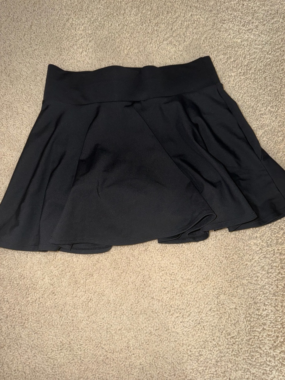 Black Flared Women's Skirt - Classic A-Line